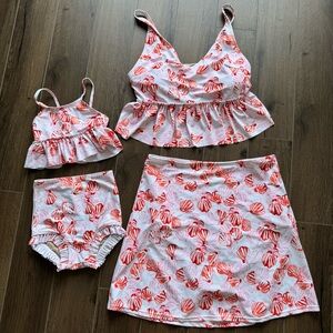 Kortni Jeane Mommy & Me Swimsuits sizes: 4/5 Y and L